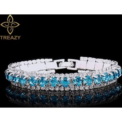 Синие браслеты TREAZY China At AliExpress