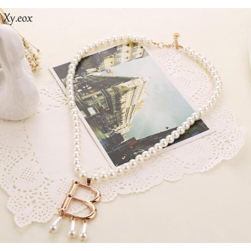 1pc Vintage The Tudors Anne Boleyn Faux Pearl Necklace Choker Jewelry