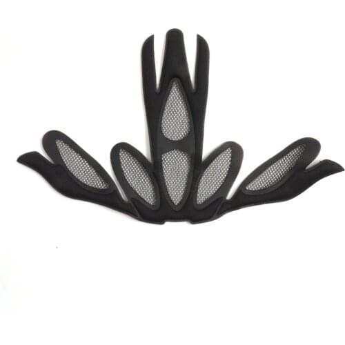 Helmet Inner Padding Net Foam Pads Kit Sealed Sponge Protective Lining Liner Cushions Mats for Cycling Bike Motorcycle Bicycle