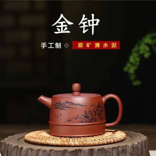Yixing are recommended by the manual fine ore qing cement teapot kung fu tea set a undertakes to mixed batch