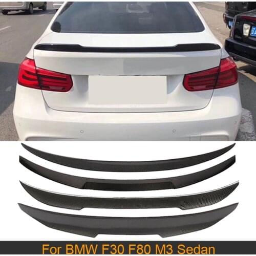 Carbon Fiber Rear Trunk Boot Lip Wing Spoiler for BMW 3 Series F30 F80 M3 Sedan 2012-2019 320i 330i 335i 340i Rear Spoiler Wing
