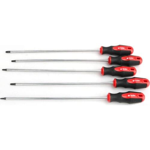1Pcs Multi-Function S2 Screwdriver T15 T20 T25 T27 T30 Torx Star Screwdriver Repair Hand Tools Hardness