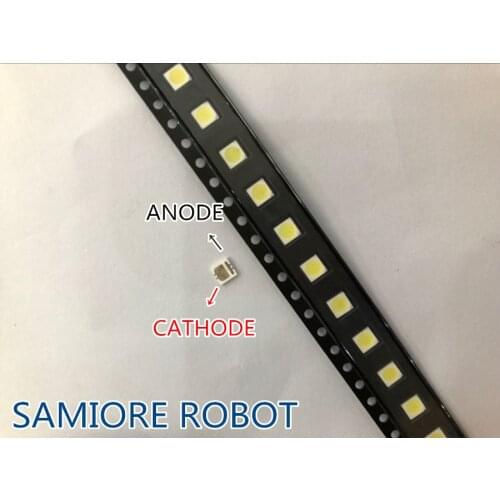 50pcs SEOUL High Power LED LED Backlight 2W 3535 6V Cool white 135LM TV Application SBWVL2S0E