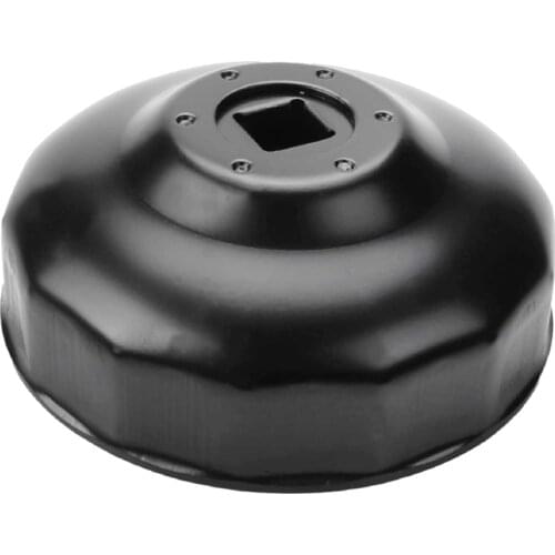 76mm 14 Flutes Car Oil Filter Cap Type Wrench Remover Tool with 3/8 inch Drive Socket for BMW