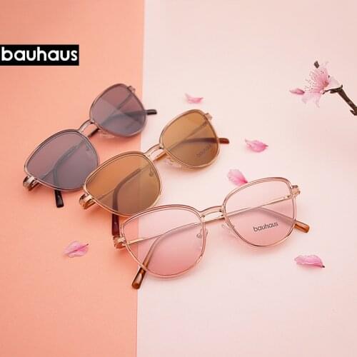 Bauhaus Womens Cat Eye Sunglasses
