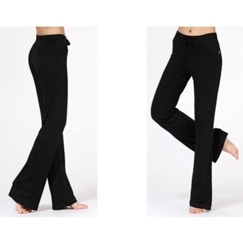 Sexy Mid Waist Wide Leg Flowy Pants Women 2020 Female Trousers Casual Womens Summer Cotton Beach Long Loose Harem Pants