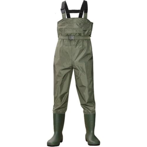 Breathable Fishing kayak rowing Waders for 100% Nylon surface thickened Waterproof and layer fine woven mesh Wading Thick canoe