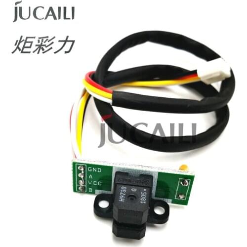 Jucaili 2pcs printer encoder sensor with H9730 reader for sky-color printer eco solvent printer raster sensor