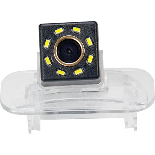 Misayaee Car Rear View Reverse Parking Camera Golden 8 LED for Mercedes Benz B Class B160 B170 B180 B200 W242 W245 W246