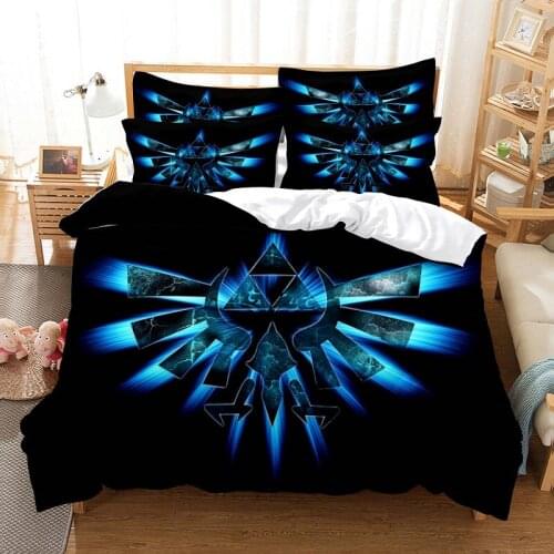 Bedding set duvet cover set 3d bedding digital printing bed linen queen size bedding set fashion design
