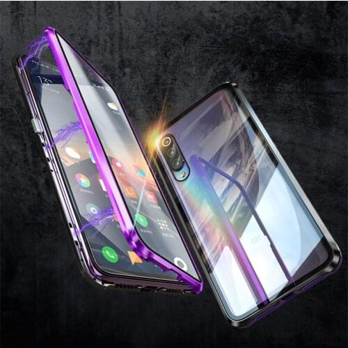 Magnetic Tempered Glass Redmi Note 8 Pro Case For Xiaomi Redmi K20 Pro Case Transparent Note 7 Cover Coque Redmi Note 8 7 Funda