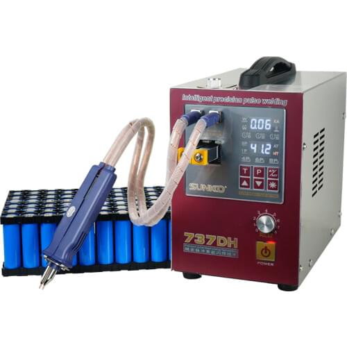 SUNKKO 737DH Battery Spot Welding Machine 18650 Lithium Battery High Power Small Welding Machine SUNKKO