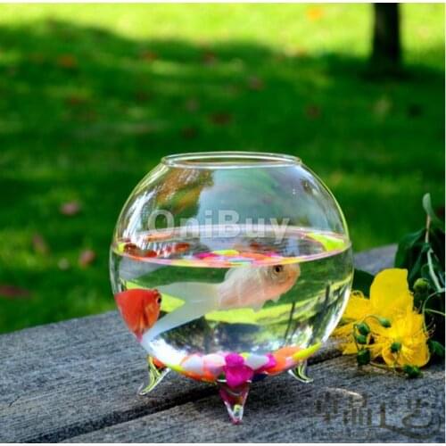 1 Pcs New Hot Sale Ball Shaped Glass gift Flower Hydroponic Vase Micro Landscape DIY Home Decoration Bottle Terrarium Container