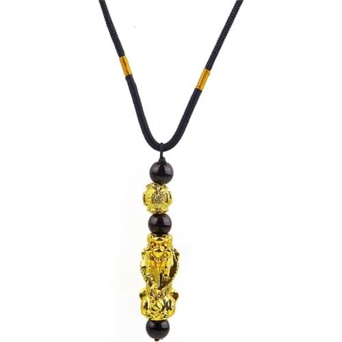 Pixiu Necklace Good Luck Charm Necklace