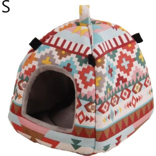 Hamster Tent Winter Warm Sugar Glider Hammock Cage Sleeping Bed House Habitat