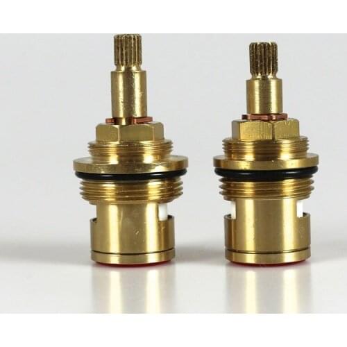 PPR concealed valve spool In-wall pipe valve fittings brass quick open cartridge