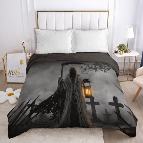 Cartoon Hallowmas Childrens Duvet cover Quilt/Blanket/Comfortable Case Bedding for kids baby boy girls 140x200 for Home death