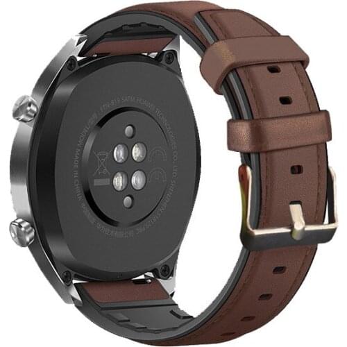 For Samsung galaxy watch 3 45mm Strap Leather Silicon Watchbands Sport Bracelet 22mm Watch band For galaxy watch 46mm Gear S3