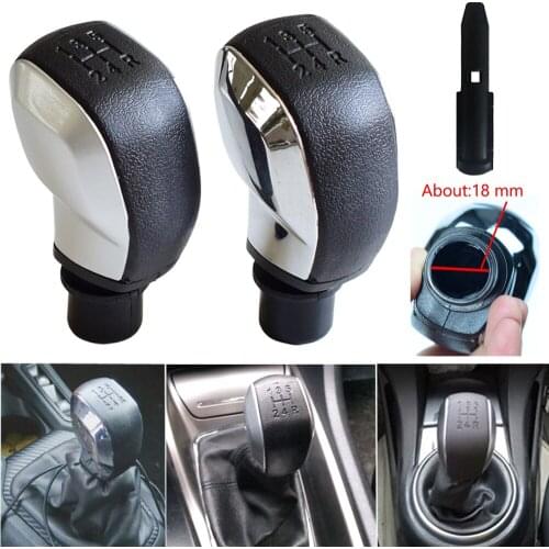 Gear Shift Knob Shifter Lever Hand Ball For Peugeot 307 301 206 207 408 308 508 2008 3008 Leather Boot Cover Case