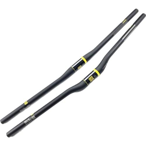 MTB Road Bike Carbon Fiber Handlebar 31.8mm Swallow-shaped UD Matte Flat/Riser Handle 580/600/620/640/660/680/700/720/740/760mm