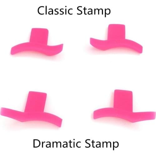 2Pcs/Pair Cat Eye Winged Eyeliner Template Stamps Silicone Wing Shape Professional Cosmetic Makeup Stencil Tools