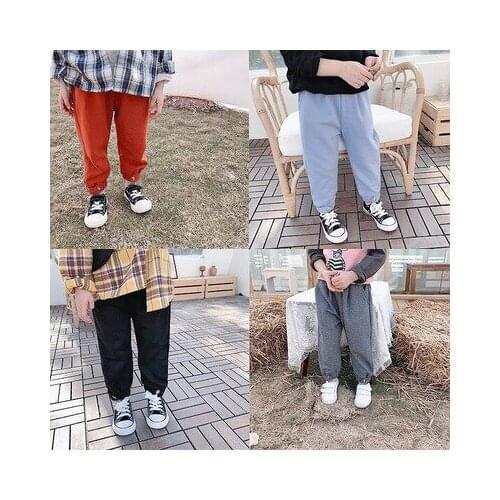 Boys Pants Brand New Childrens Clothing Baby Tracksuit Baby Boys and Girls Casual Pants Kids Cotton Trousers Baby Trousers 2-7Y