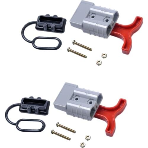 Brand New Durable Car Truck Power Connector T Handle Dustproof Cover Gray