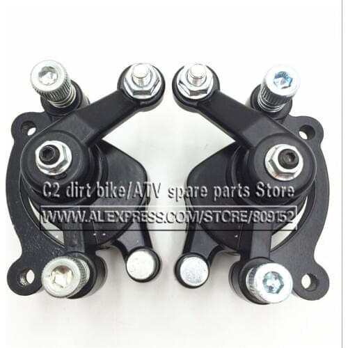 Front or Rear Disc Brake Caliper 47cc 49cc Scooter Kid Baby Crosser 2 Stroke ATV Quad Dirt Pocket Mini Bike Motorcycle Motocross