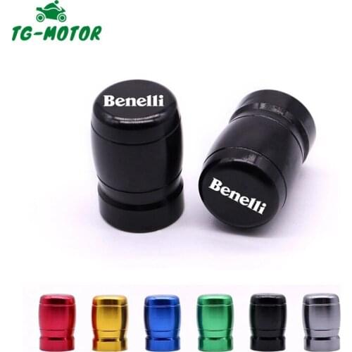 TG-Motor With Logo For Benelli 752S Leoncino 250 TNT 302S BN302 Motorcycle Wheel Tire Valve Stem Caps CNC Airtight Covers Cap