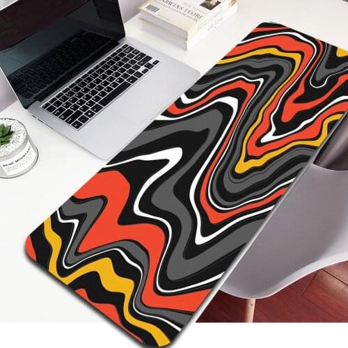 XXL Gaming Mouse Pad Large Rubber Gamer Art Table Computer Mousepad 80x30cm Soft Mause Pad XL Abstract Keyboard PC gamer cabinet