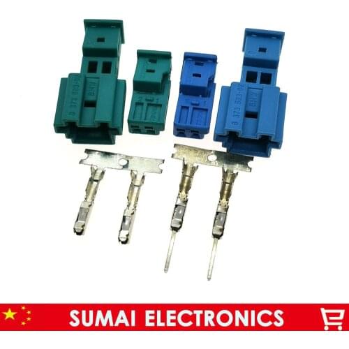 10 Sets 8-1452577-1A, 9-968554-1A Auto Speaker/Stereo Plug,Car Lamp Connector for BMW,X Series