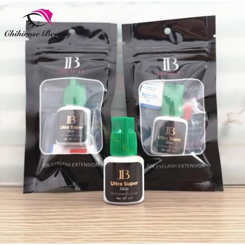 10pcs Ibeauty Fast drying ultra super glue for eyelash extensions make up artist lash studio IB ultra super glue long lasting