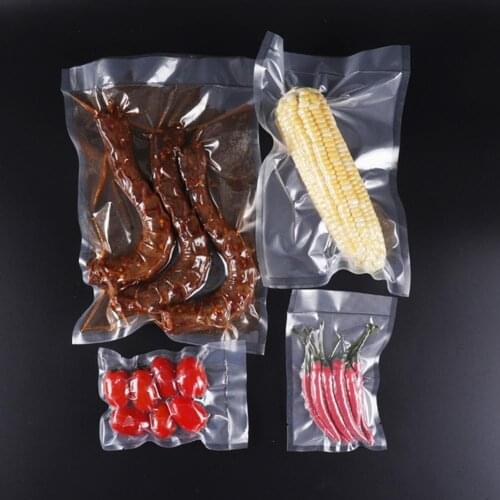 100pcs/lot Vacuum Bag Food Vacuum Sealer Vacuum Bags for Food Sou Vide Packing Machine Packaging Bags