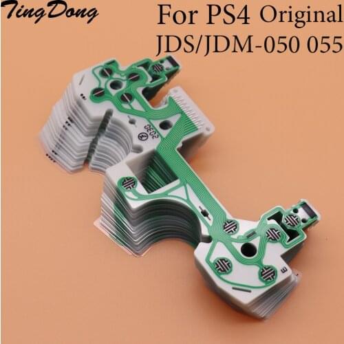 200pcs JDS 055 Conductive Film Replacement Controller Button Ribbon Circuit Board For Play Station 4 PS4 Pro JDS 050 Controller