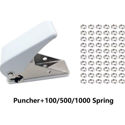 CyeeLife Dart Flights Puncher/PET Flights Punch+Metal Spring O Rings,Dart Accessories kit