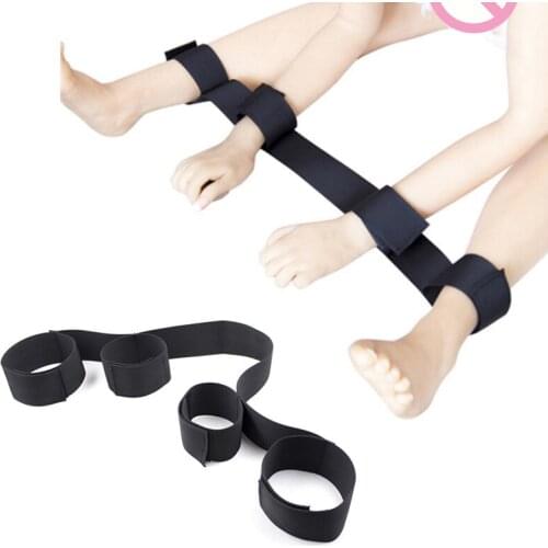 Sex Toys for Women Handscuff Ankle Cuffs Bondage Restraints Couples Nylon BDSM Straps Fetish Bondage Game for Adult Bondage Rope