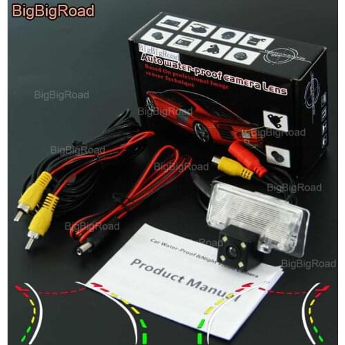 BigBigRoad Car Intelligent Track Rear View Camera For Nissan Almera 2013 / TEANA / TIIDA / Sylphy / Pulsar / Sentra Pathfinder