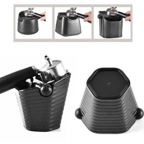Coffee Grind Knock Box Waste Powder Espresso Dump Bin Knocking Ground Bucket Shock-absorbent Detachable Home Kitchen Bar Supplie