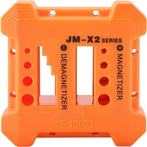 JAKEMY Magnetizer Demagnetizer Professional Tool Screw Bits Magnetic Tools for Screwdriver Tips Nuts Bolts Nails Drivers