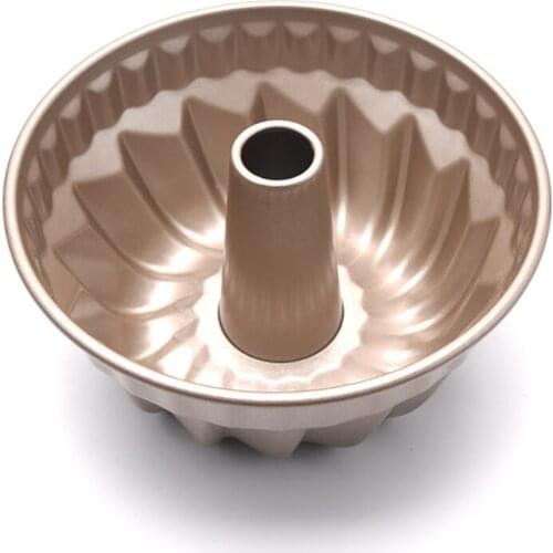 New Charlotte Cake Pan,7 Inch Non-Stick Vortex-Shaped Pineapple Shape Savarin Convex Tube Pan for Oven and Instan Pot Baking