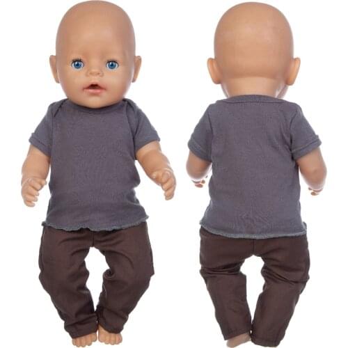 New Animal set + shoes Doll Clothes Fit For 43cm born baby Doll clothes reborn Doll Accessories