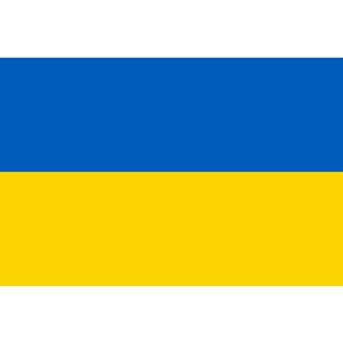 New Polyester Ukraine Flag Ukrainian National Country Banner 90x150cm 5ftx3ft