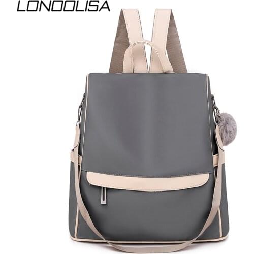 New Women Anti-theft Oxford Backpack Fashion Multifunction School Bags for Teenager Girls Light Travel Backpack Mochila Feminina