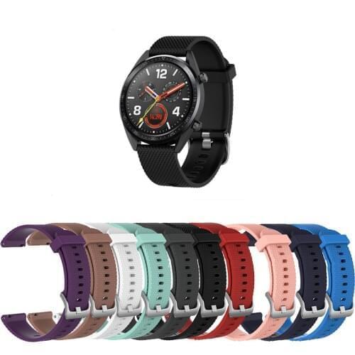 22mm Watchband for Samsung Watch Strap for Galaxy Watch 46mm Gear S3 /Gear 2 R380 / Gear2 Neo R381 / Live R382 Band Replacement