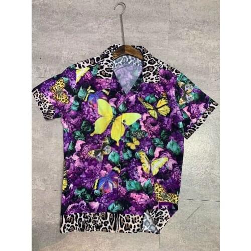 Zk535 Fashion Mens Shirts 2021 Runway Luxury famous Brand European Design party style Mens Clothing