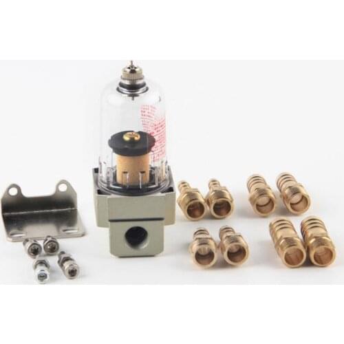 2018 Oil Tank Catch in Oil and Gas Separator Filter Out Impurities Oil and Gas Separator Universal For Cars Universal Motorcycle