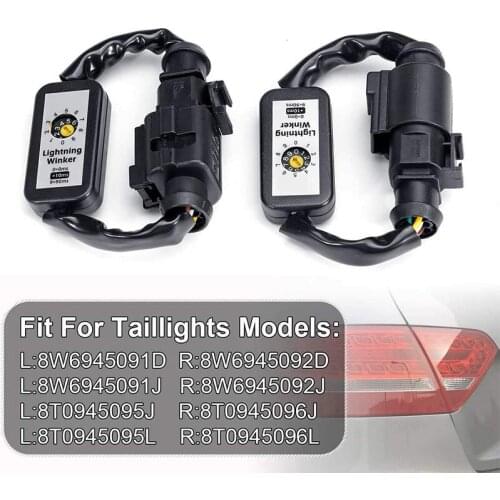 Car Accessories Dynamic Lights Turn Signal Indicator LED Taillight Add-on Module Cable Wire Harness For AUDI A5 S5 RS5 2012~2019