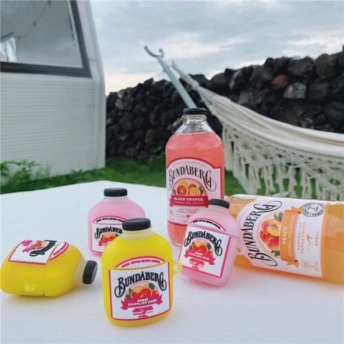 Earphone case holder For airpods 1/2 airpods pro3 wireless bluetooth headset case protective shell Internet celebrity soda fun