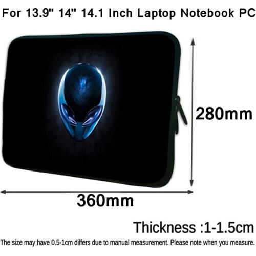 Prints Laptop Accessories For Dell XPS Sony Xiaomi Chuwi Huawei Matebook D14 2020 Notebook 14.1" 13.9" 14 Inch Sleeve Case Bags