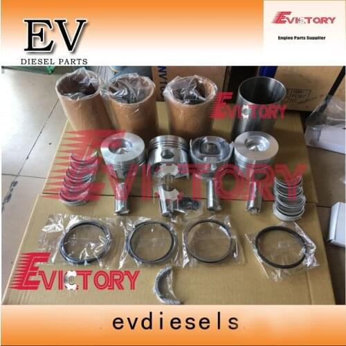 For YANMAR 4D82E 4TN82 4TN82E overhaul rebuild kit valve gasket bearing piston liner kit
